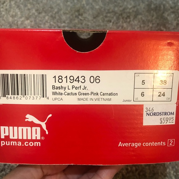 Puma Big Kids Bashy Leather Shoes- $12 - Picture 2 of 11